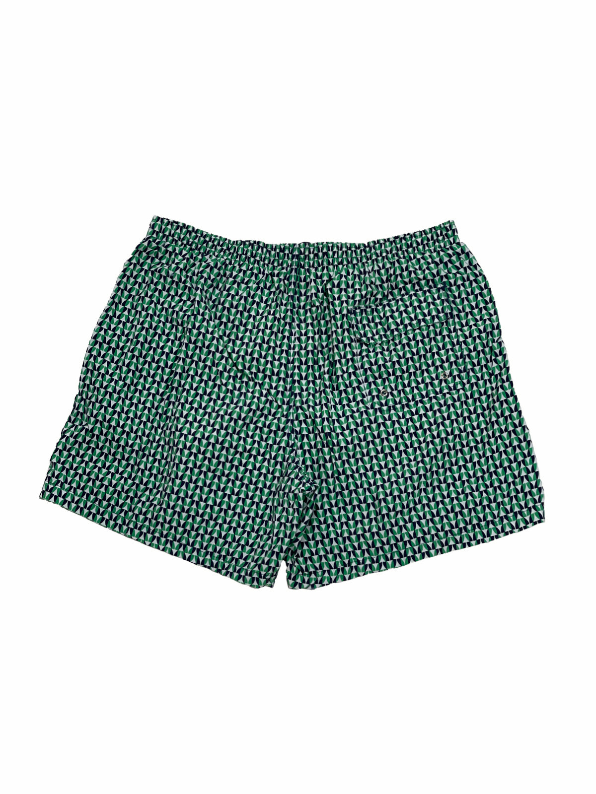 Fantasia Green & Navy Printed Swim Shorts