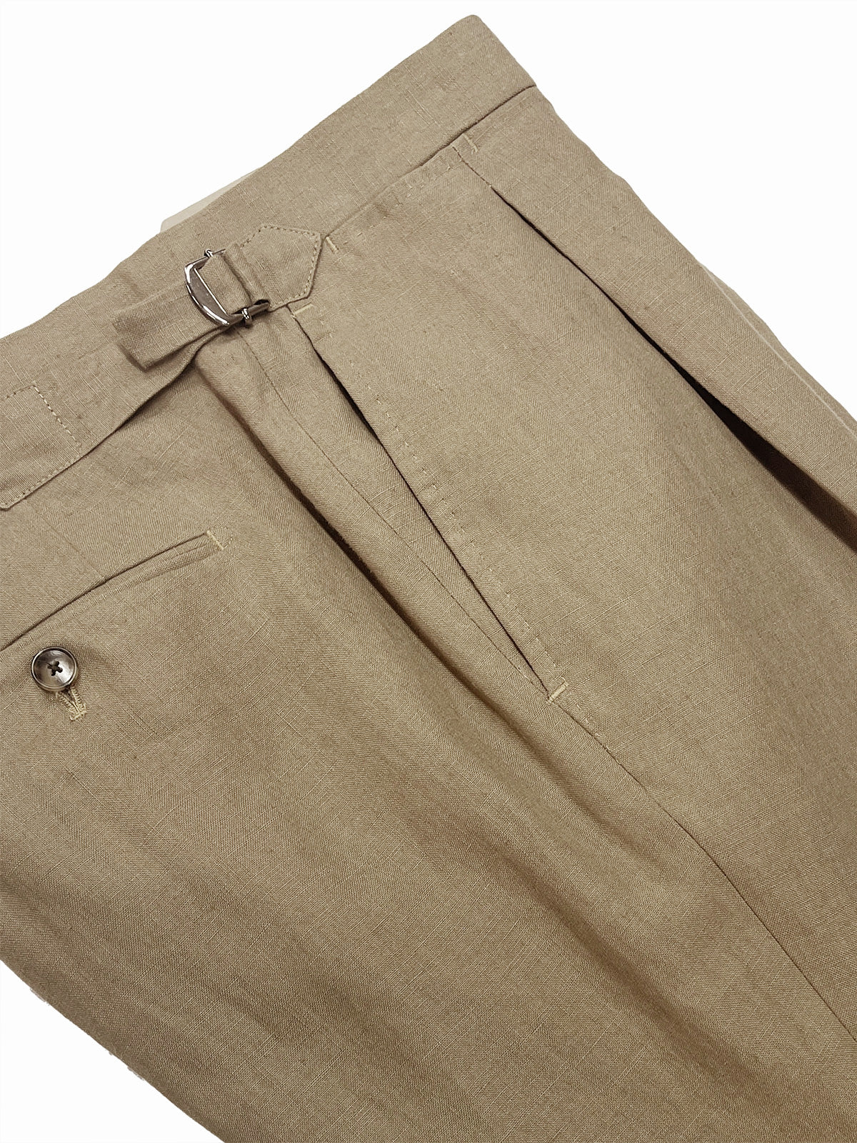 Summer Linen Trouser - Drab