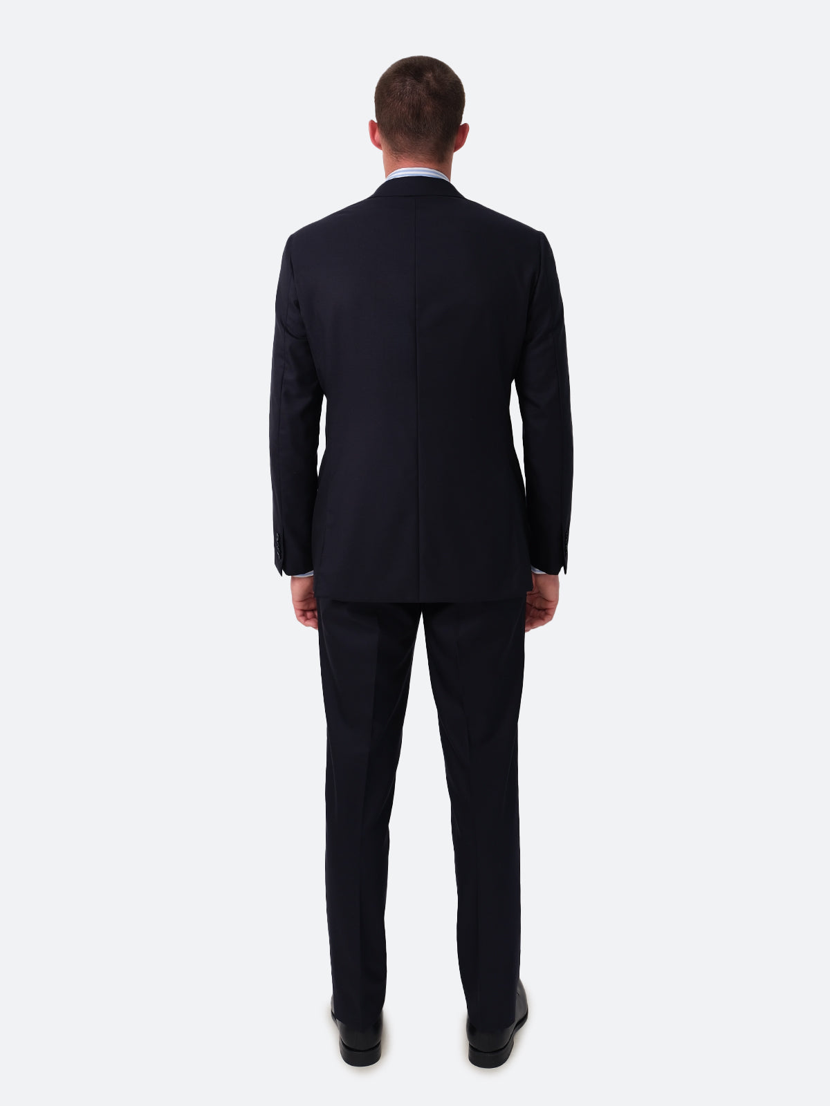 Navy Twill Single Breasted Tiber Suit