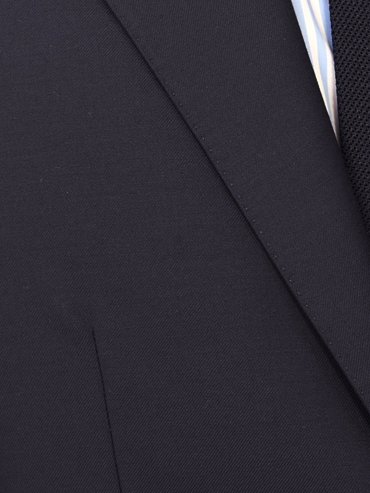 Navy Twill Single Breasted Tiber Suit