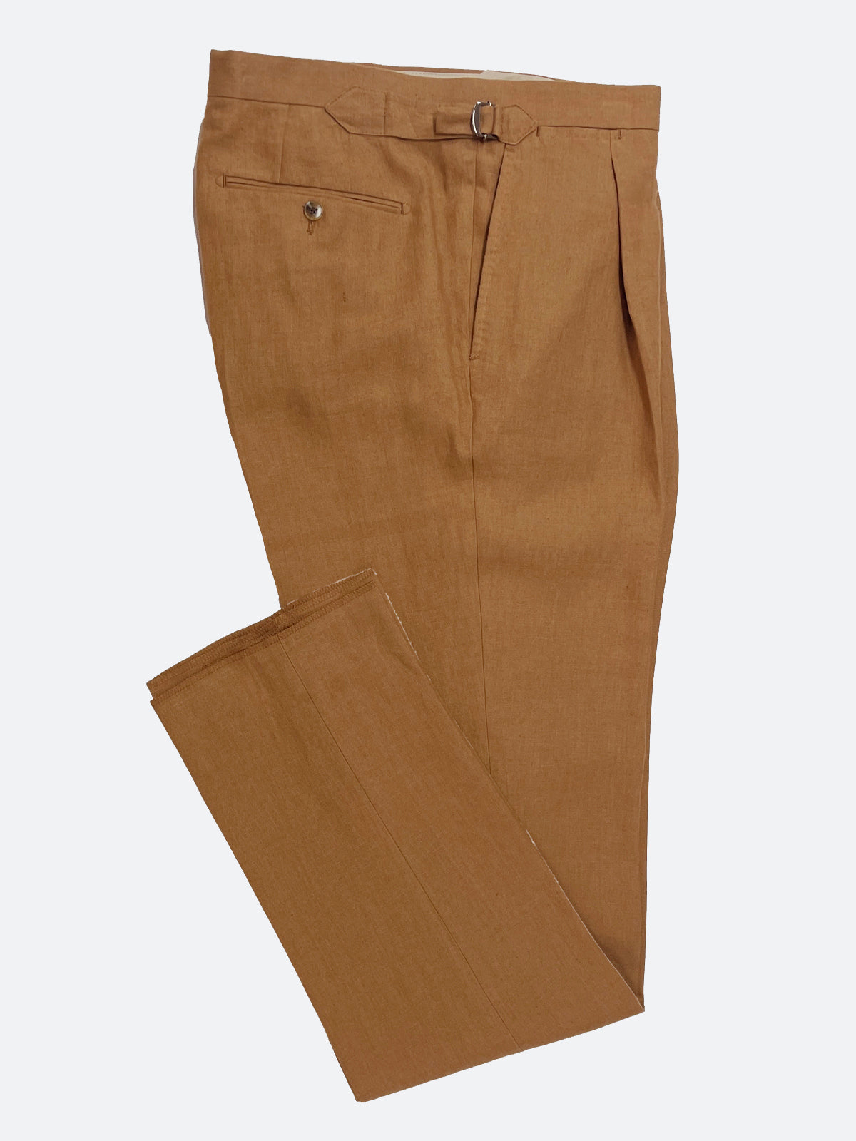 Summer Linen Trouser - Tobacco