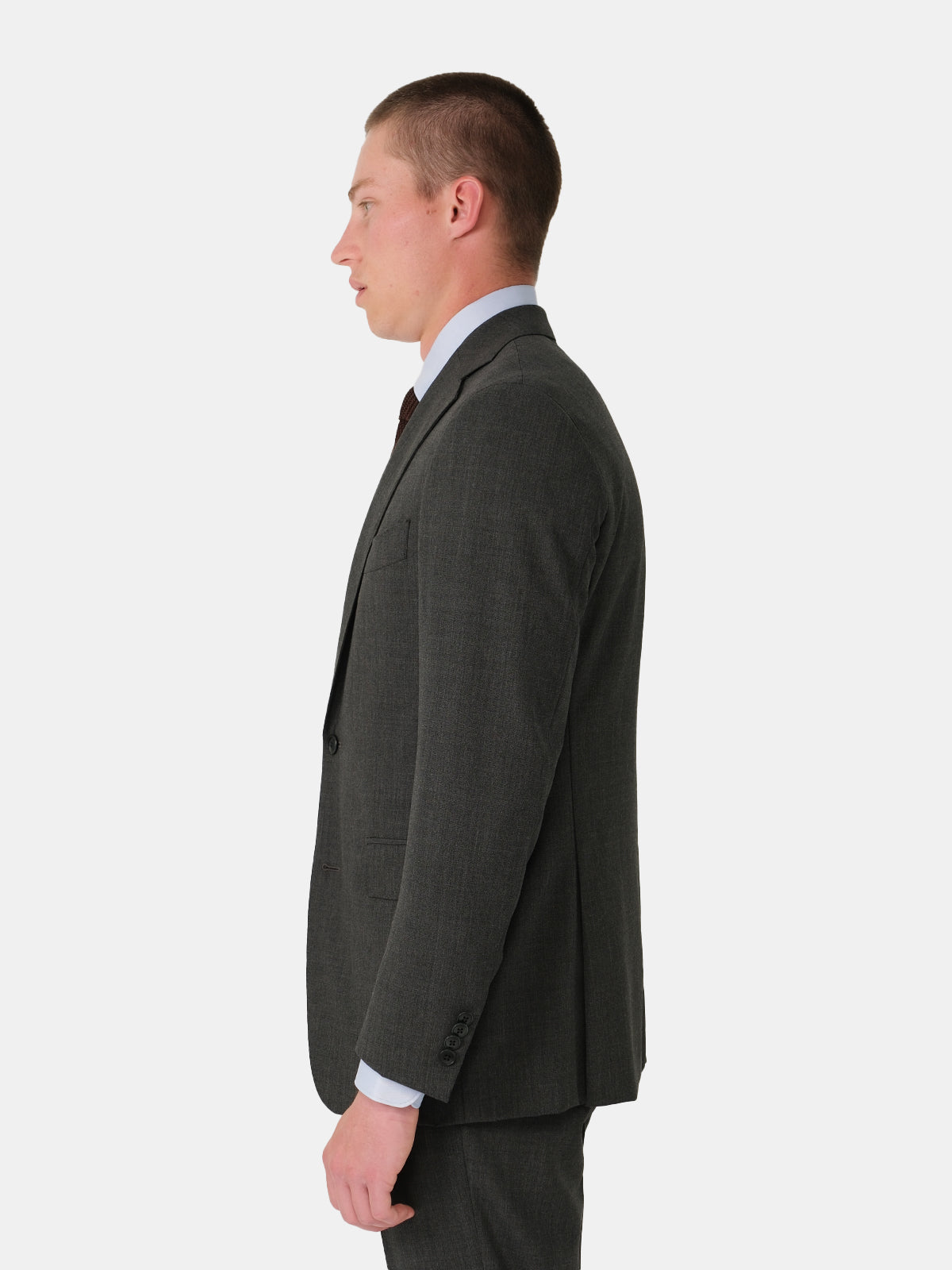 Grey High Twist Traveller Suit