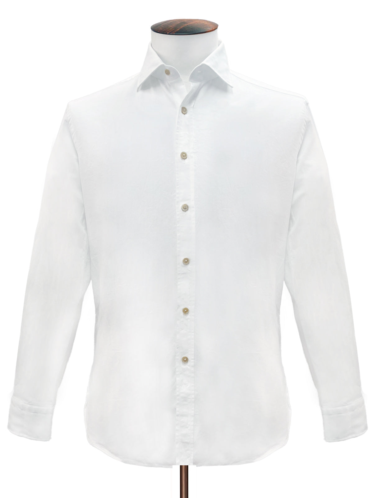 White Placket Front Shirt