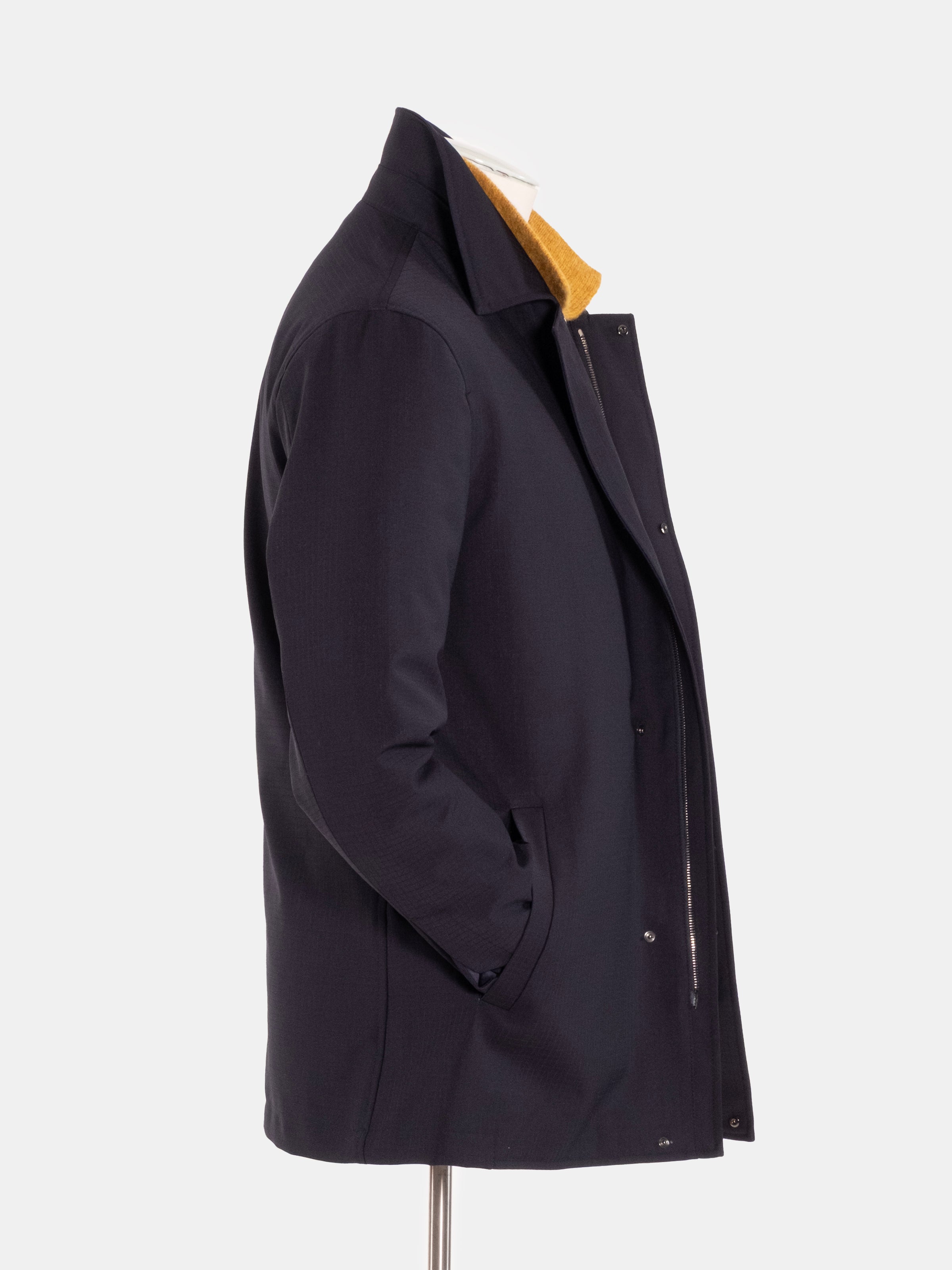 Zefiro Coat – Navy Ripstop