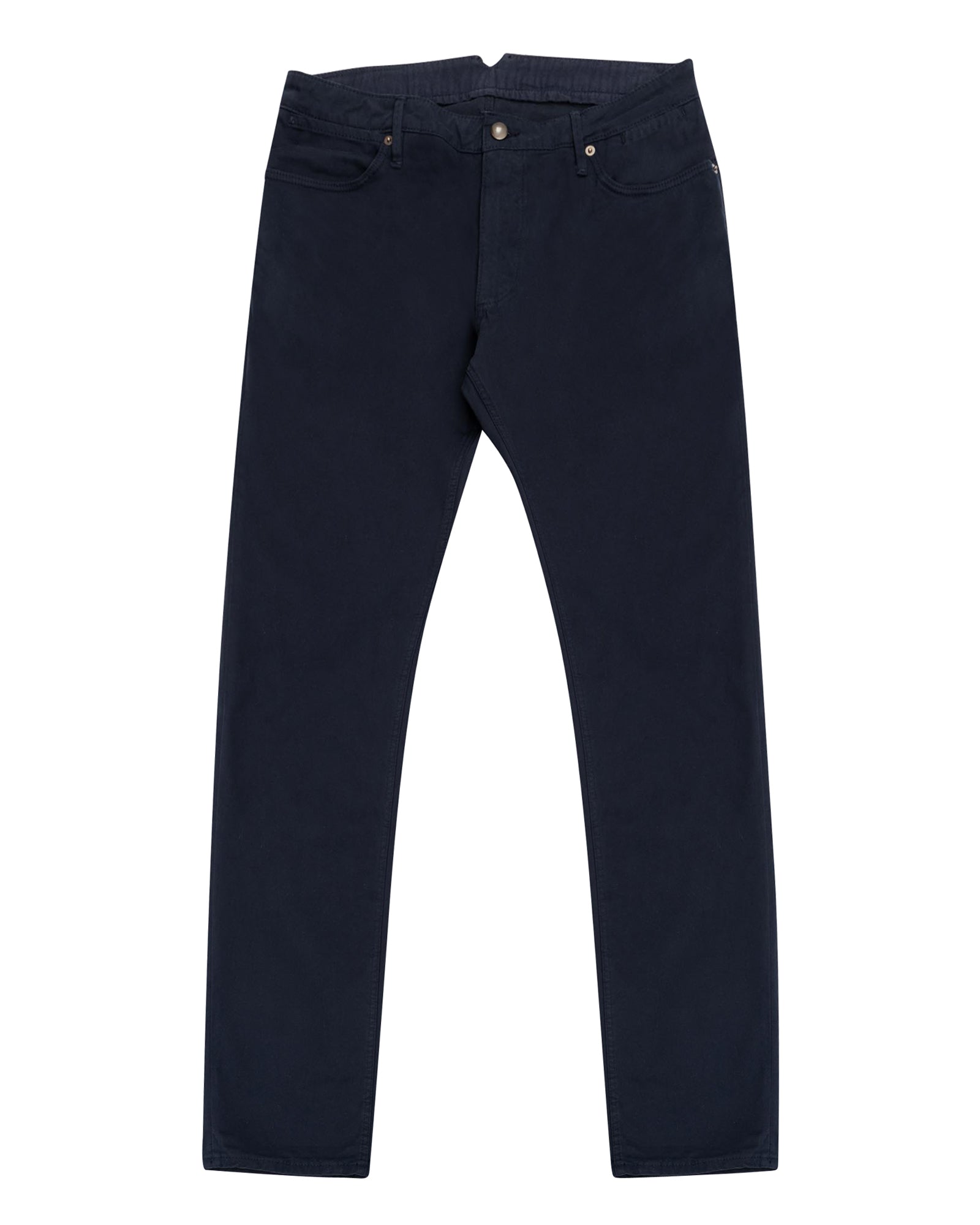French Navy Broken Twill Five Pocket Pant