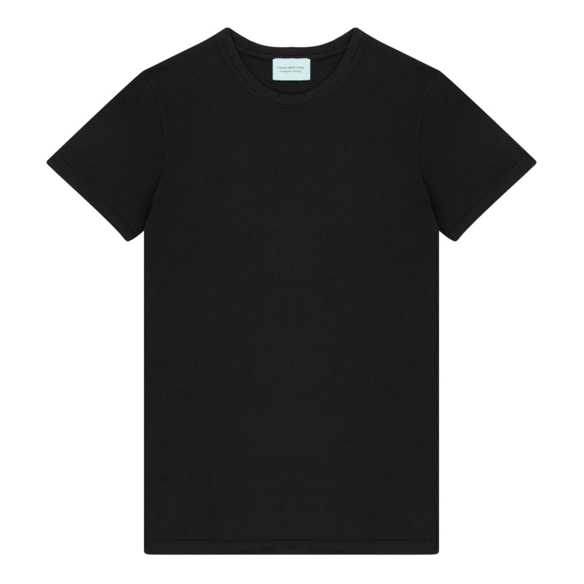 Washed Black Pima Cotton T-Shirt