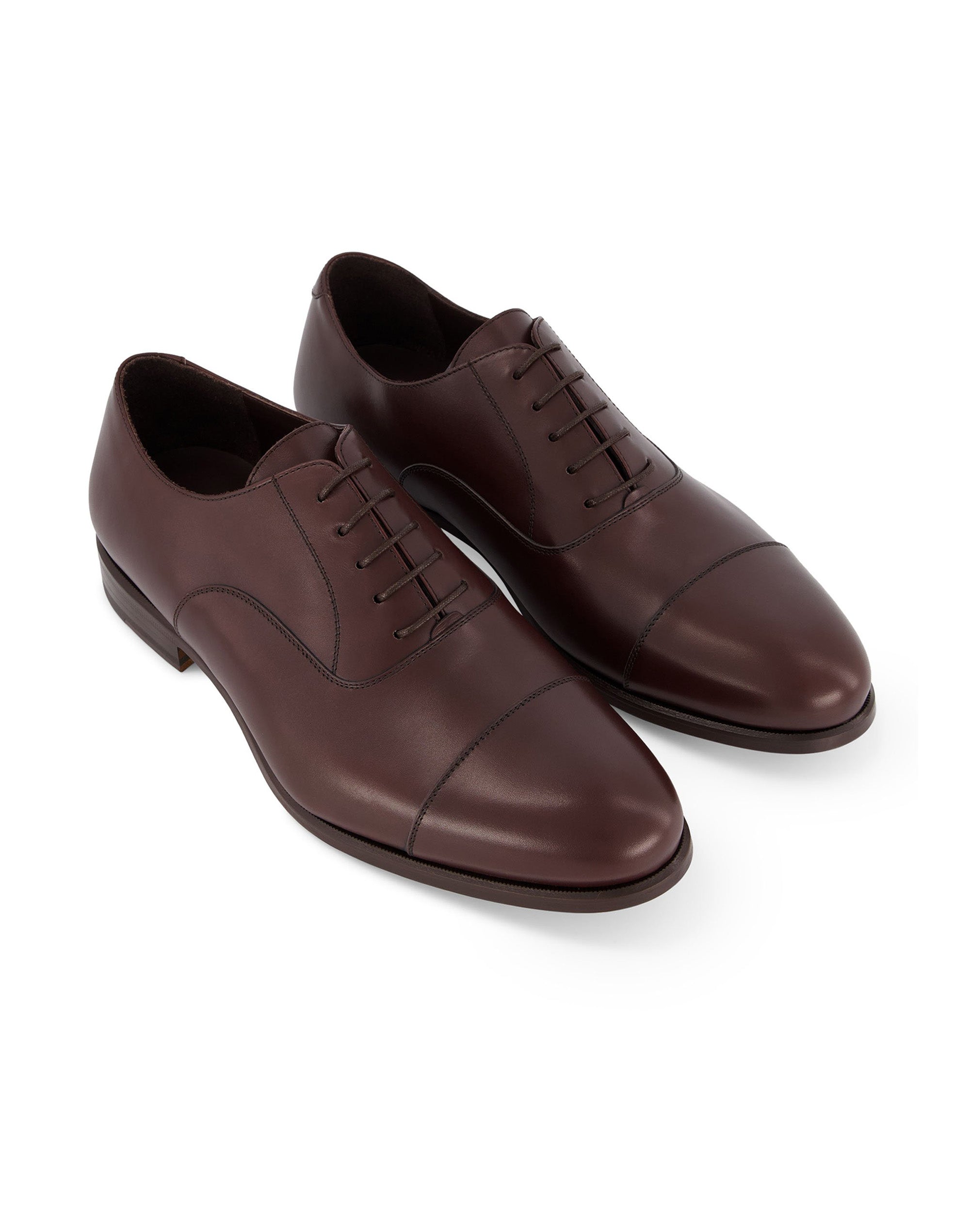 Dark Brown Oxford Dress Shoe