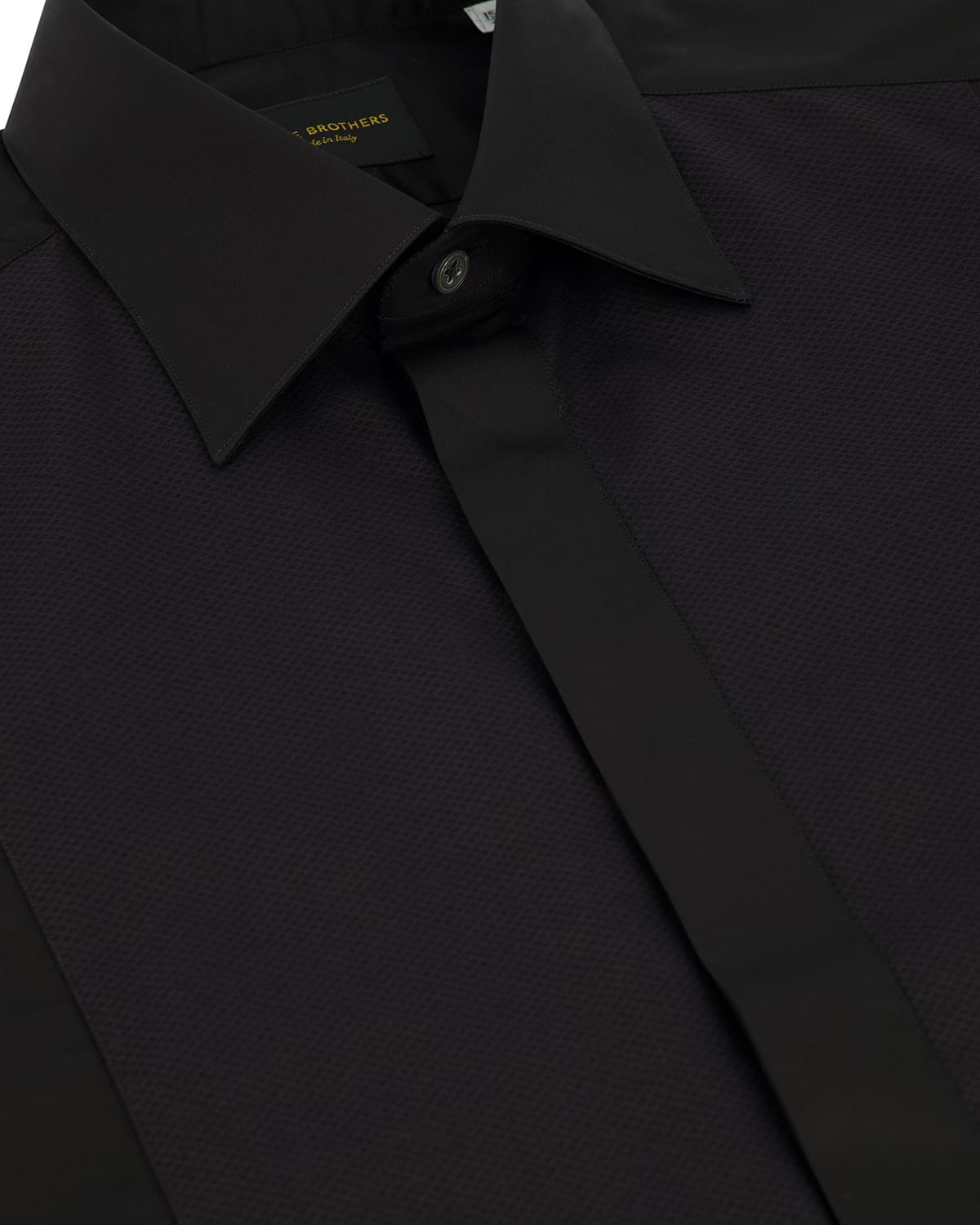 Black Bib- Front Lansdowne Dinner Shirt