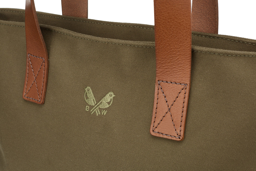Bennett Winch Olive Canvas Tote