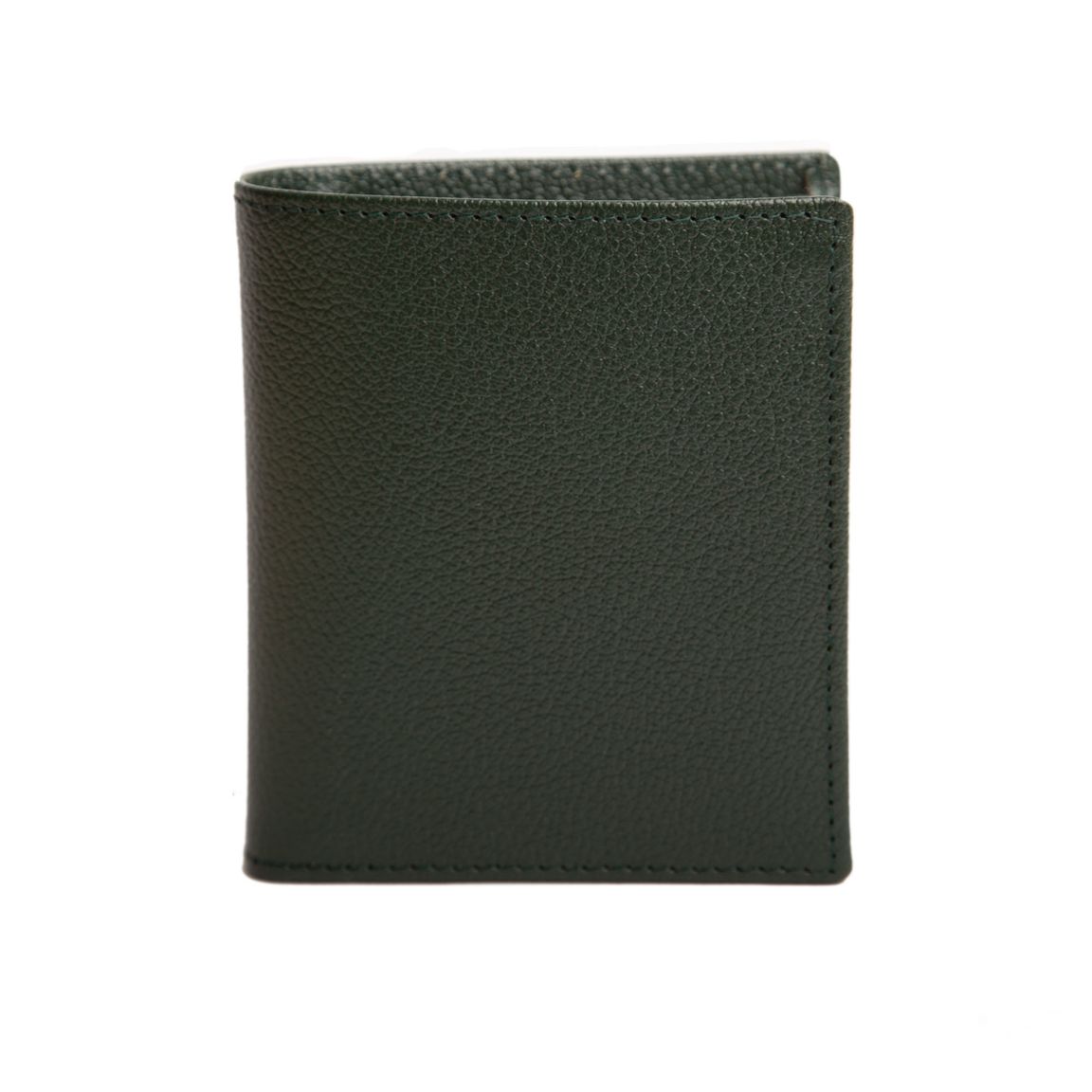 Ettinger Forest Green Capra Leather Mini Wallet