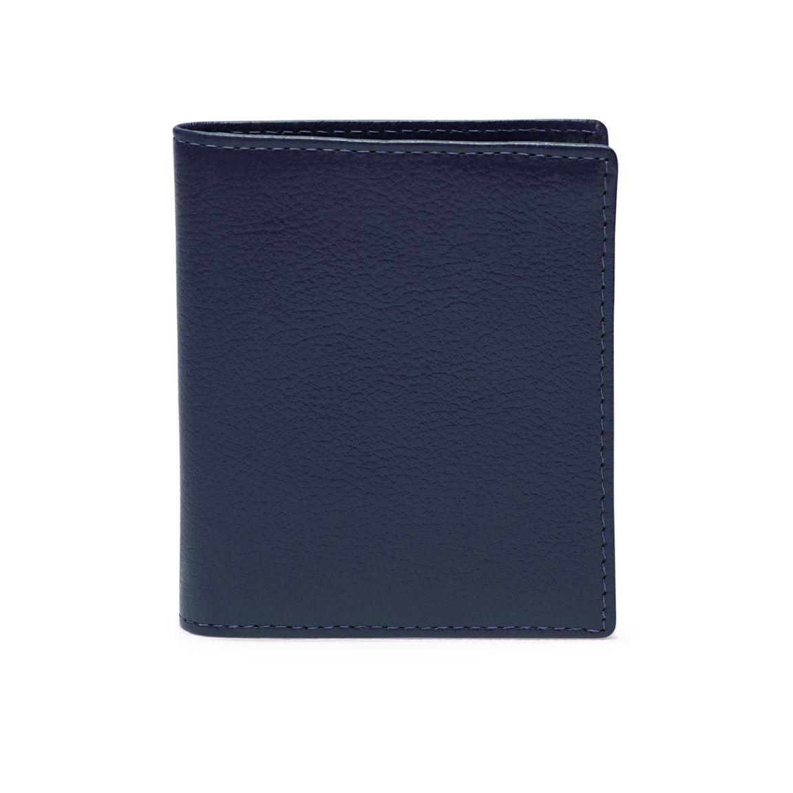 Ettinger Marine Blue Capra Leather Mini Wallet