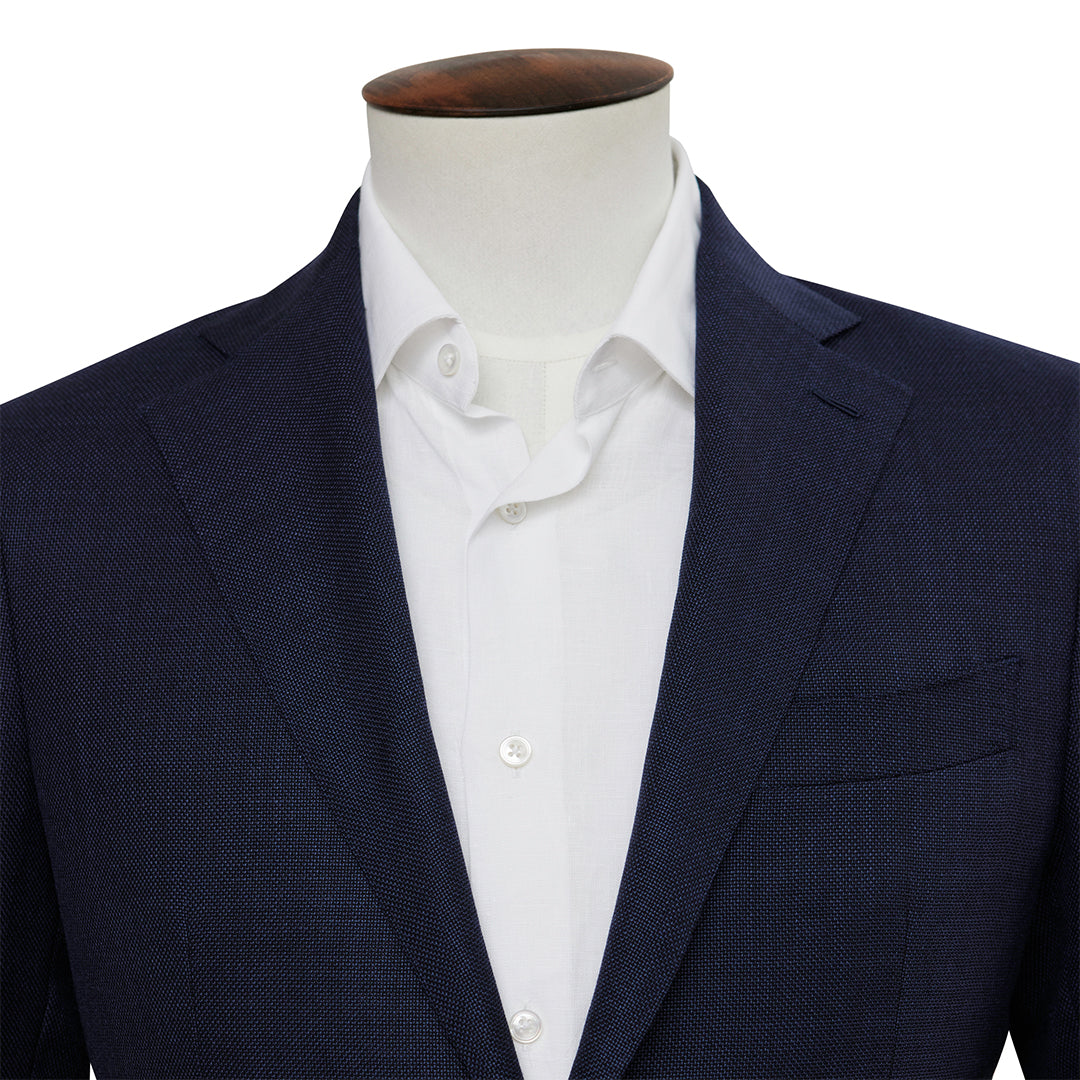 Midnight Wool & Mohair Blazer
