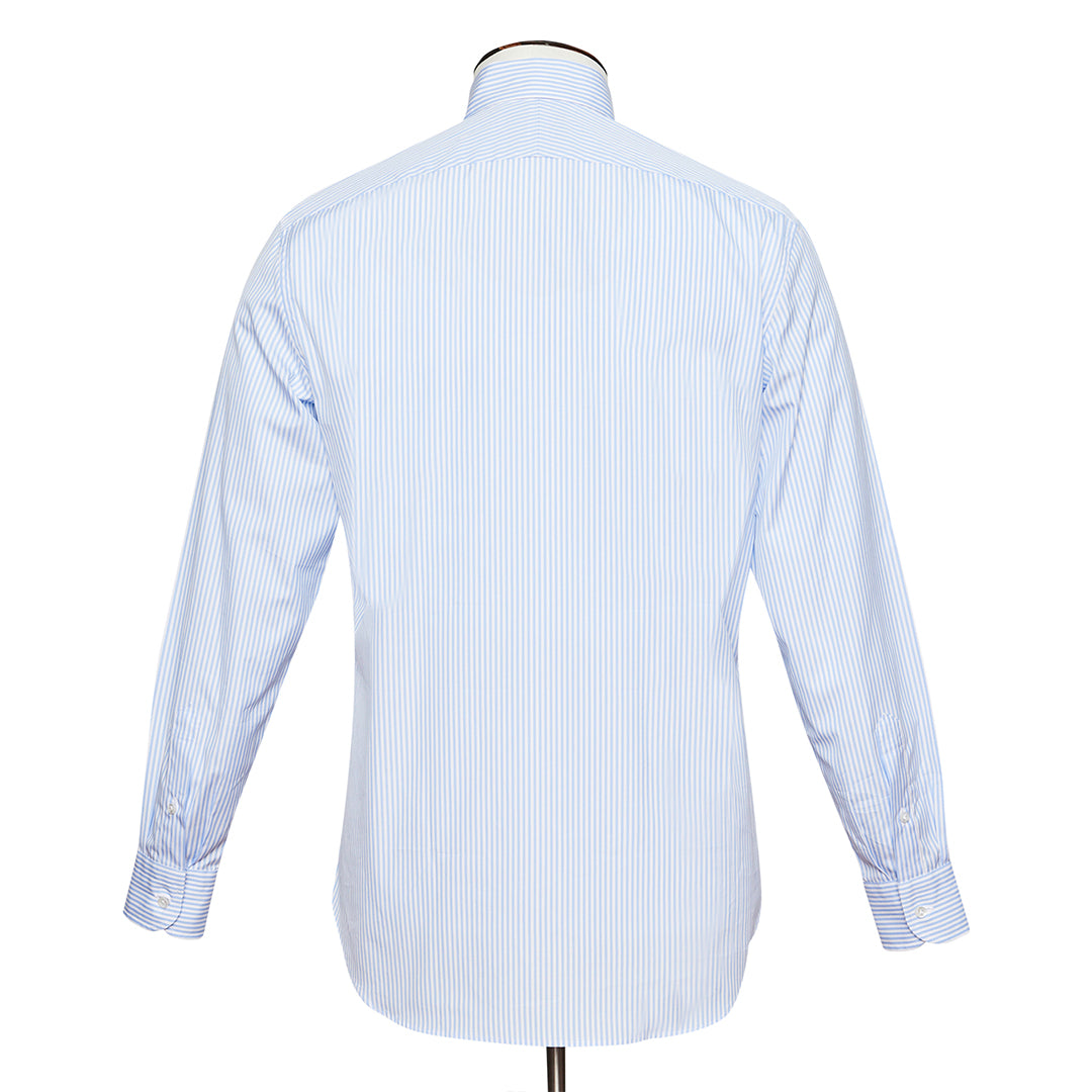 Light Blue & White Alto Handmade Button-Down Shirt