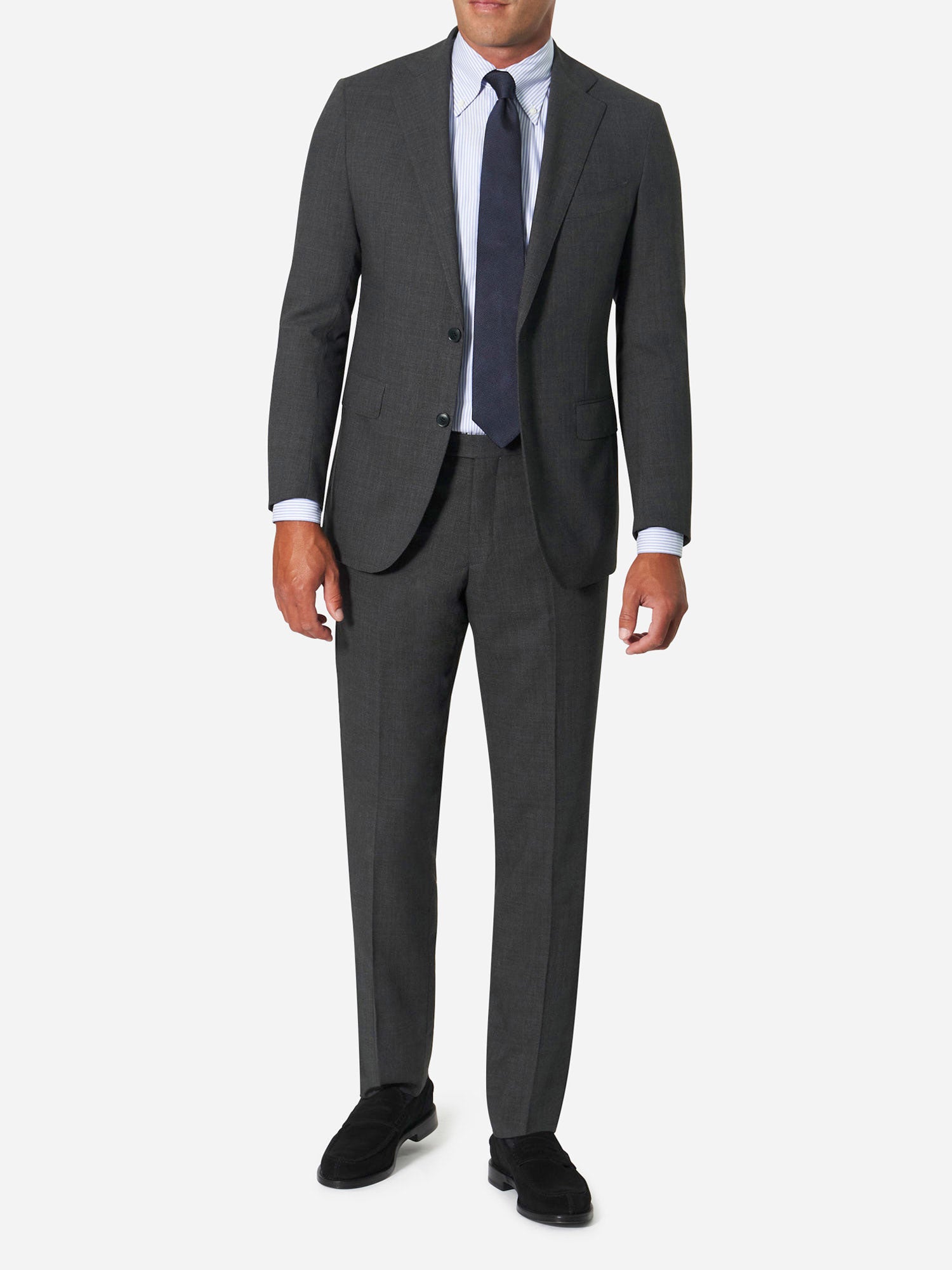 Grey High Twist Traveller Suit