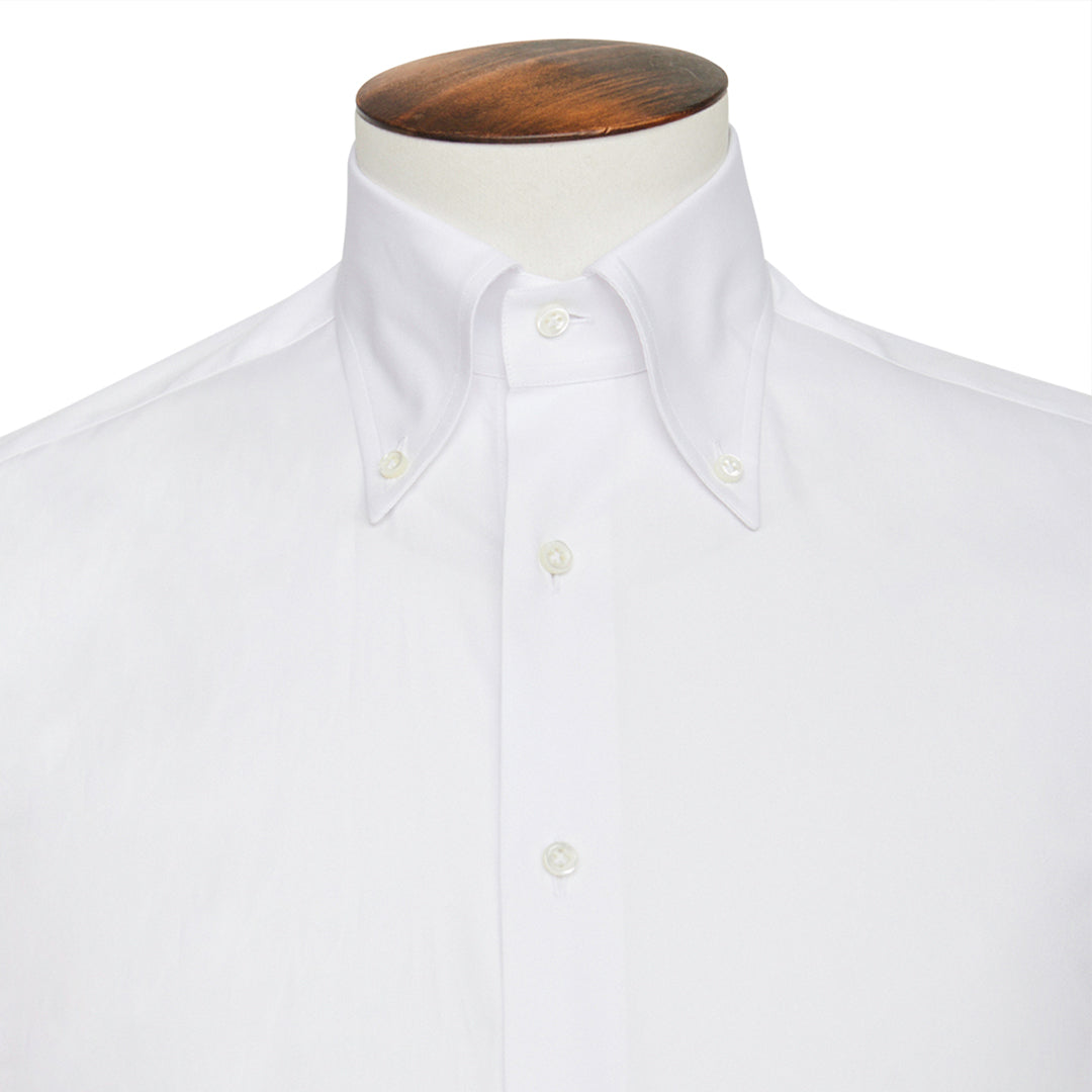 White Alto Handmade Button-Down Shirt