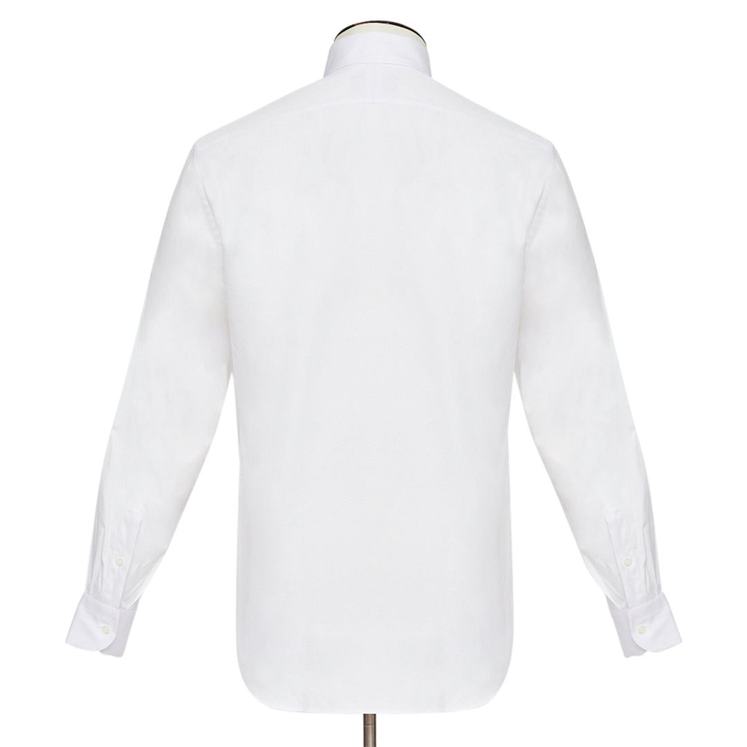 White Alto Handmade Button-Down Shirt