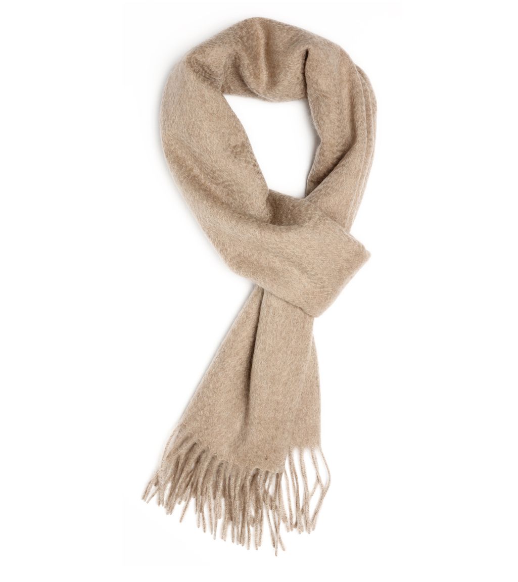 Ecru Cashmere Scarf