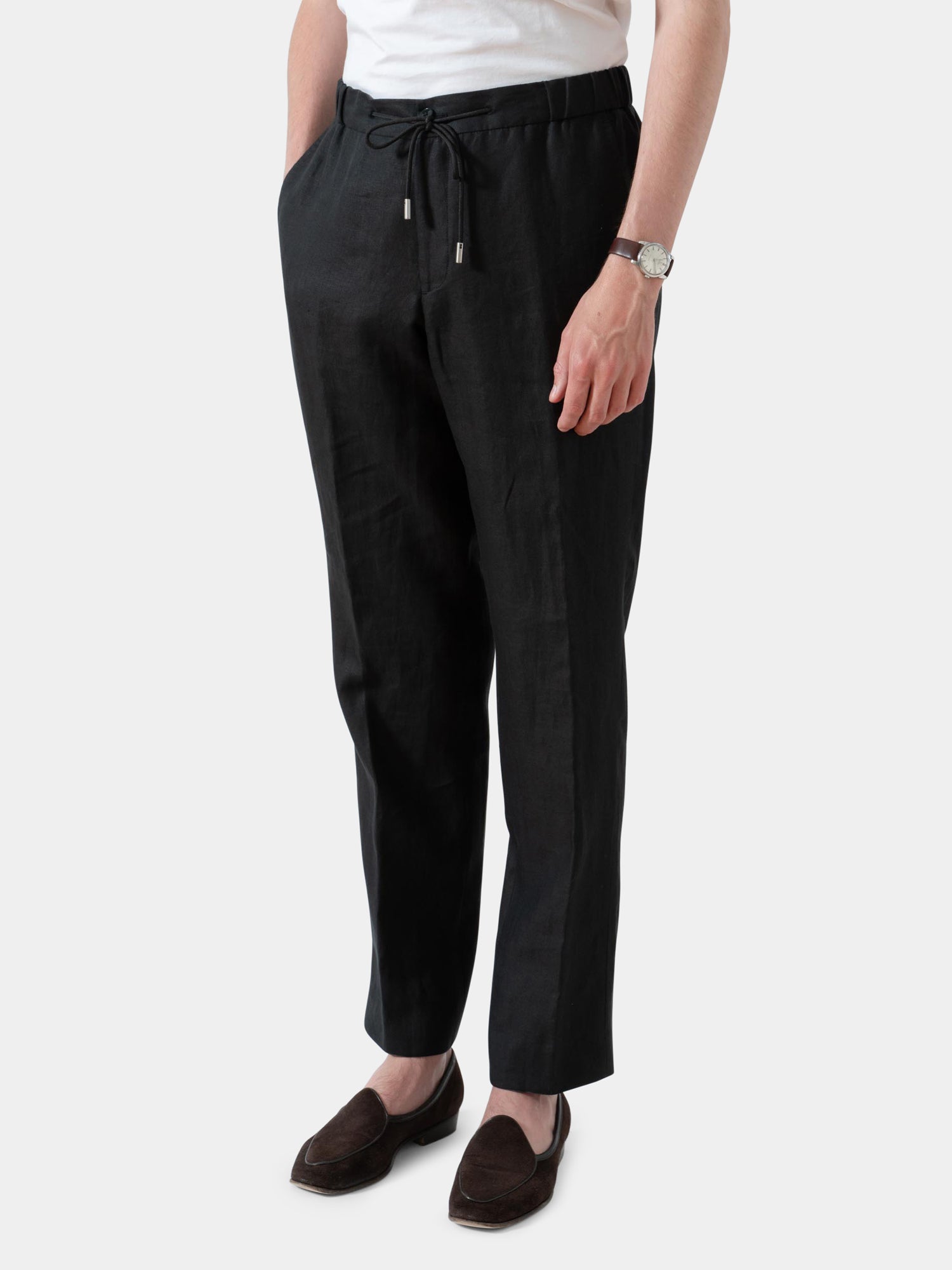 Abelino - Men's Black Trousers | 100% Linen Trousers for Men | Yell – Yell  - Unisexx Fashion House